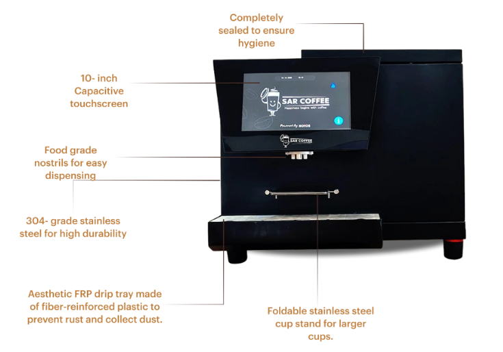 Sarcoffee - Coffee Vending Machine — Electronics & Mobiles in ambattur
